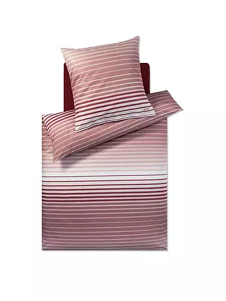 JOOP | Satin Bettwäsche SHUTTER 70x90cm/140x220cm Rouge | 